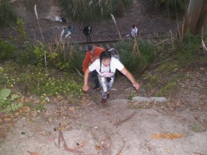 Cum you may not tries to flee the hobo infested tracks