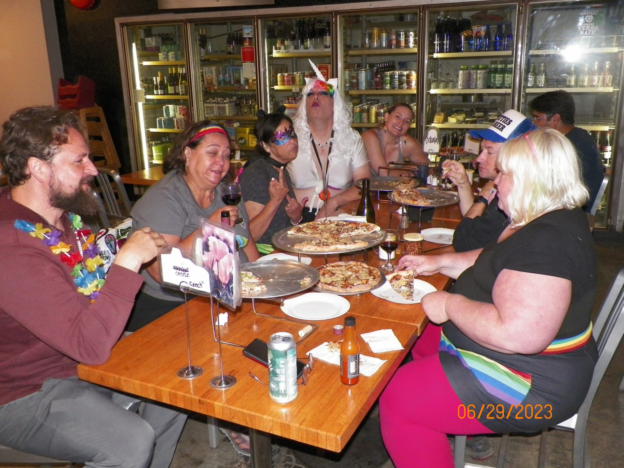 Hash Twelve52 Unicorn horn up your rainbow Surf City Hash House