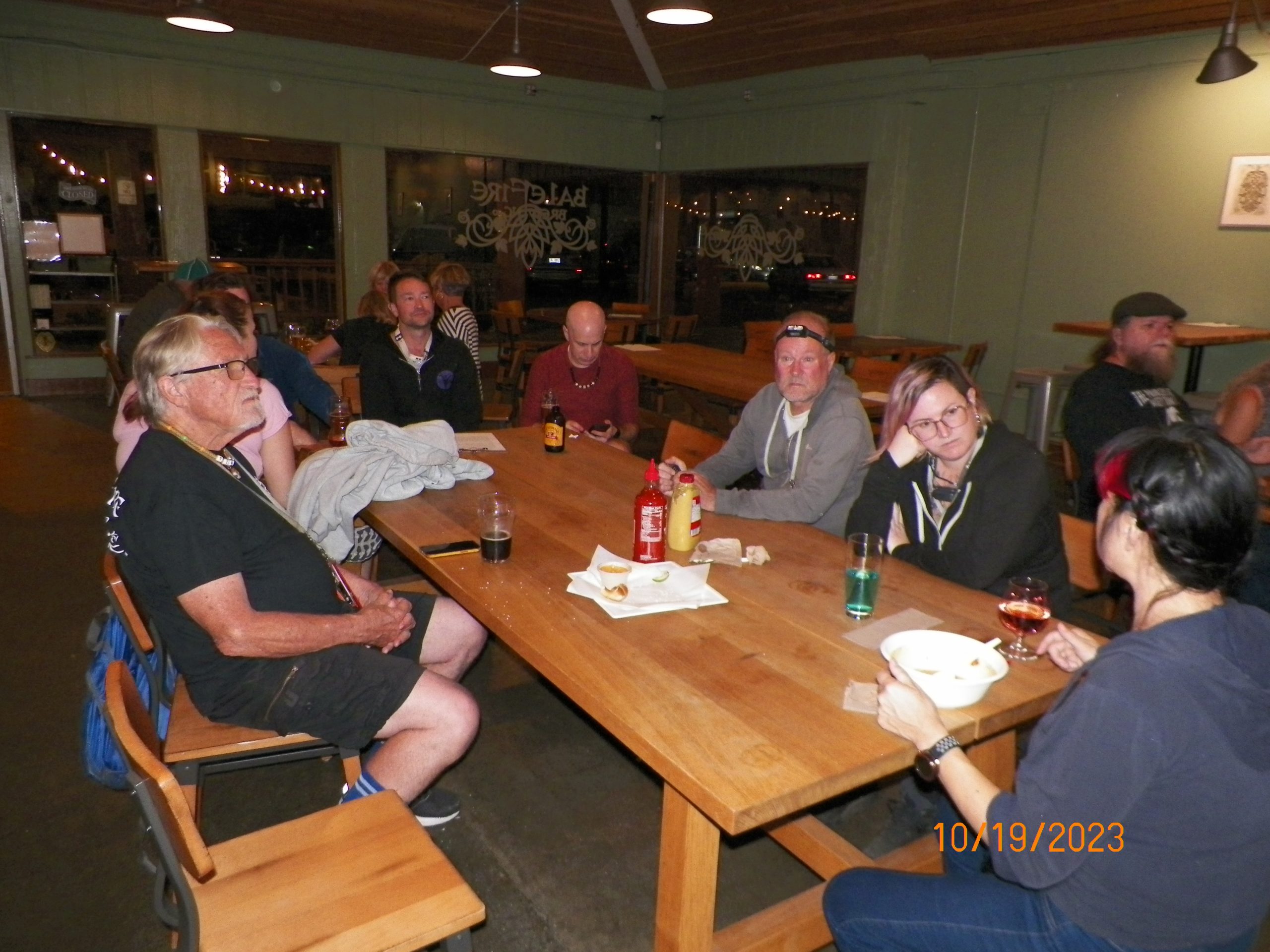 Hash Twelve71 Bailing out Balefire Surf City Hash House Harriers